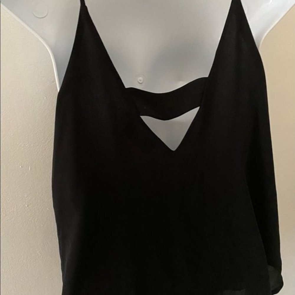 Astr black top with silver embellishment - Picture 6 of 6